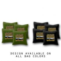 "US Army with Bullets" Cornhole Bags - Set of 8